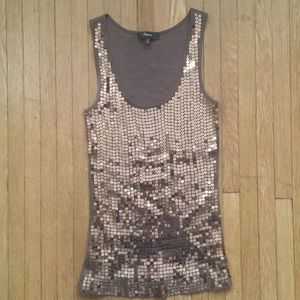Sequined Tank Top